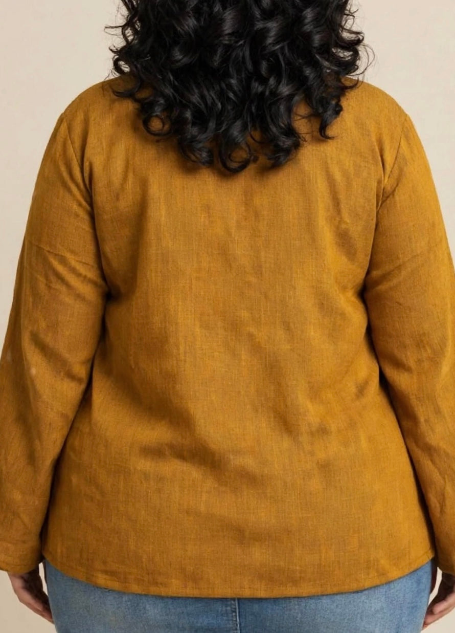 Mustard Kurti