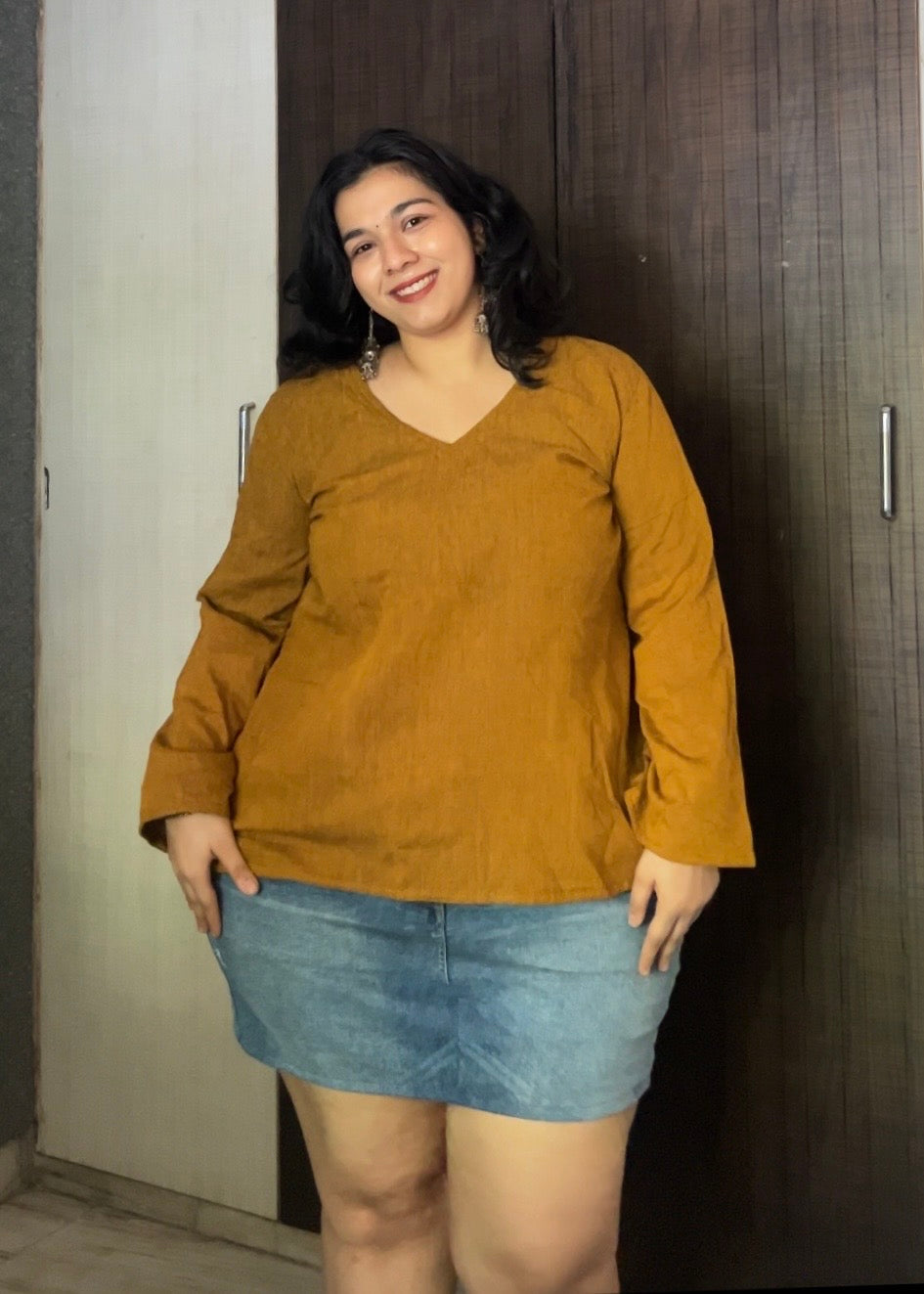 Mustard Kurti