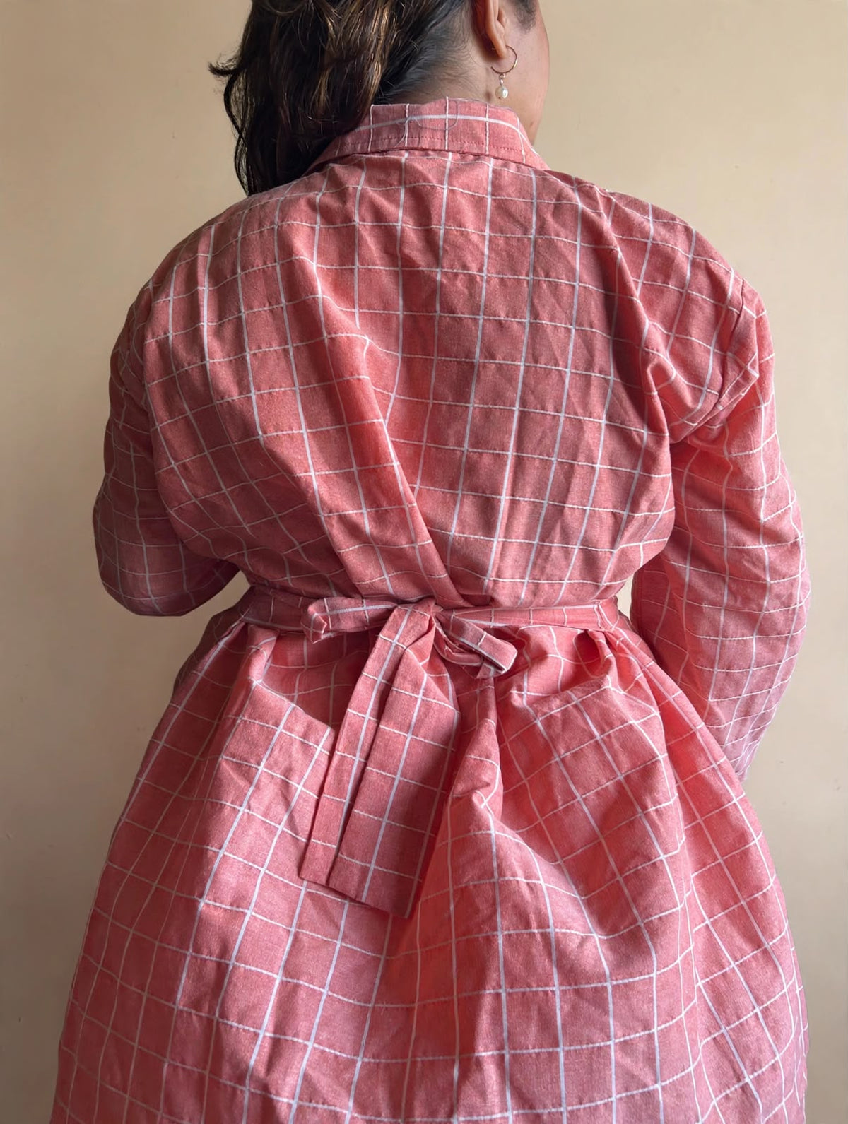 Pink Checks Co-ord Set