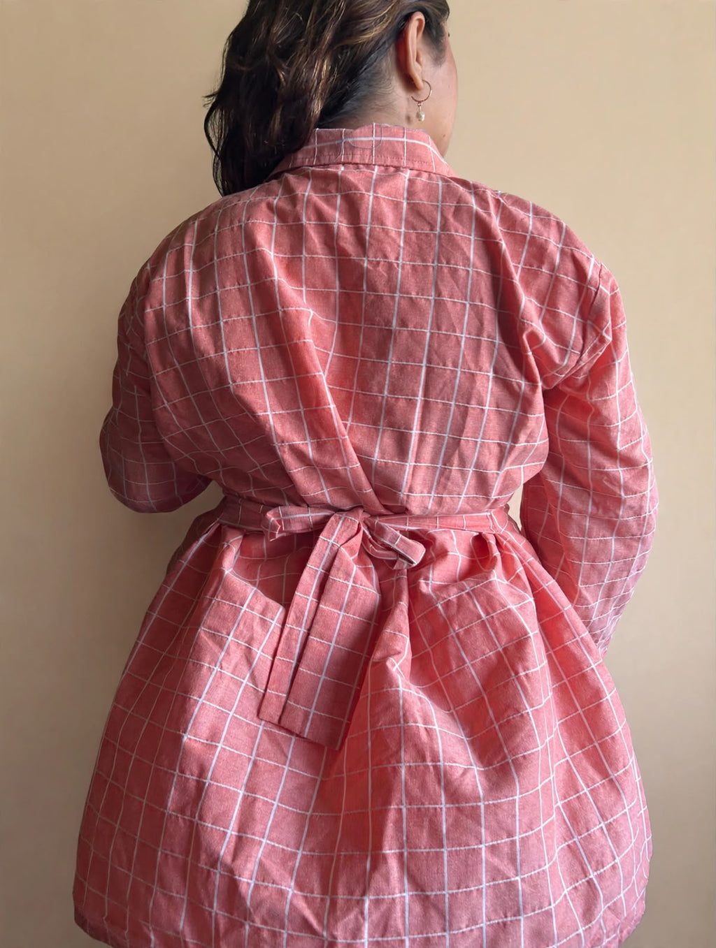 Pink Checks Co-ord Set