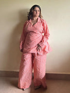 Pink Checks Co-ord Set