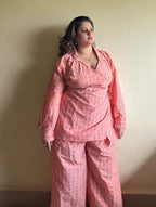 Pink Checks Co-ord Set
