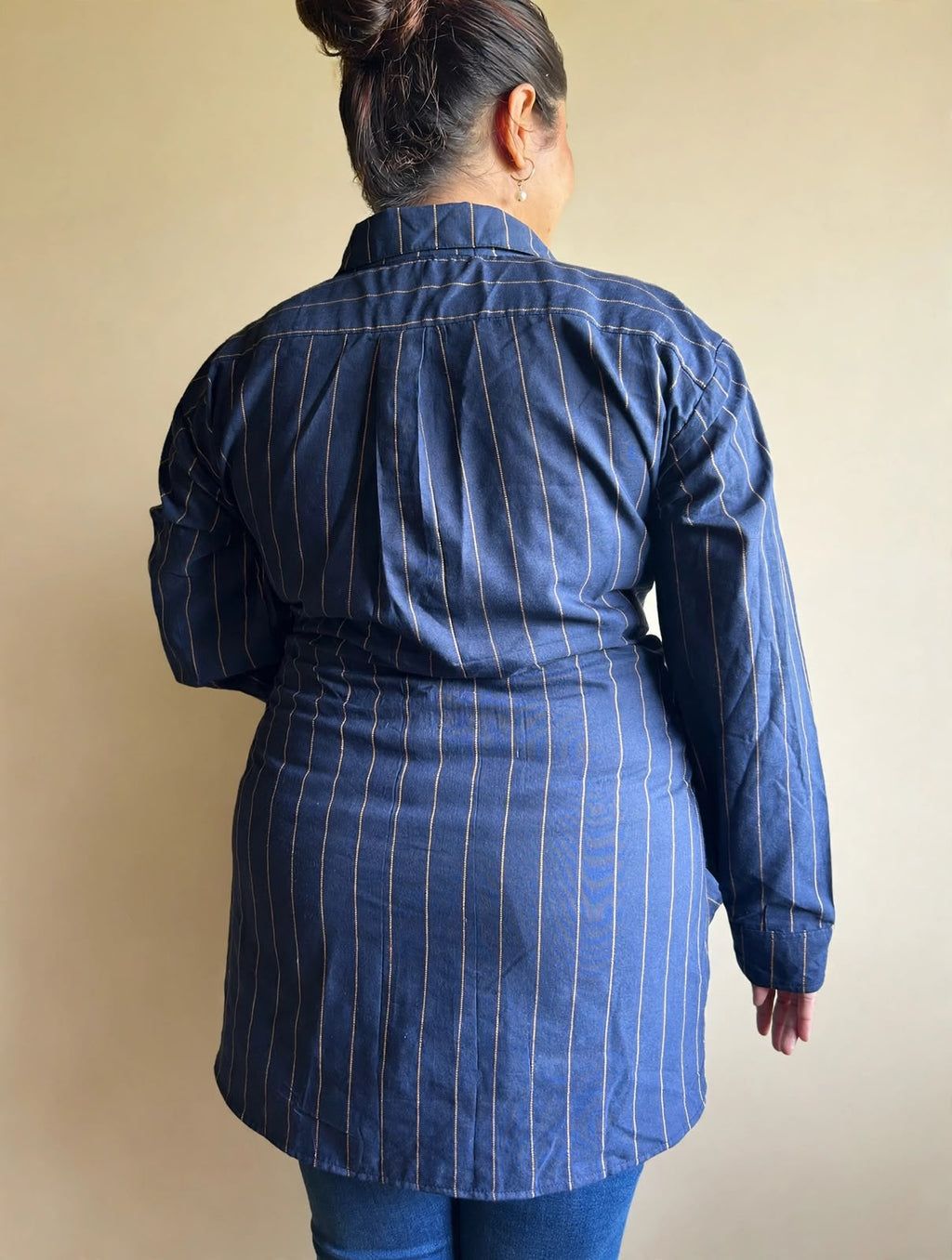Blue Oversized Shirt