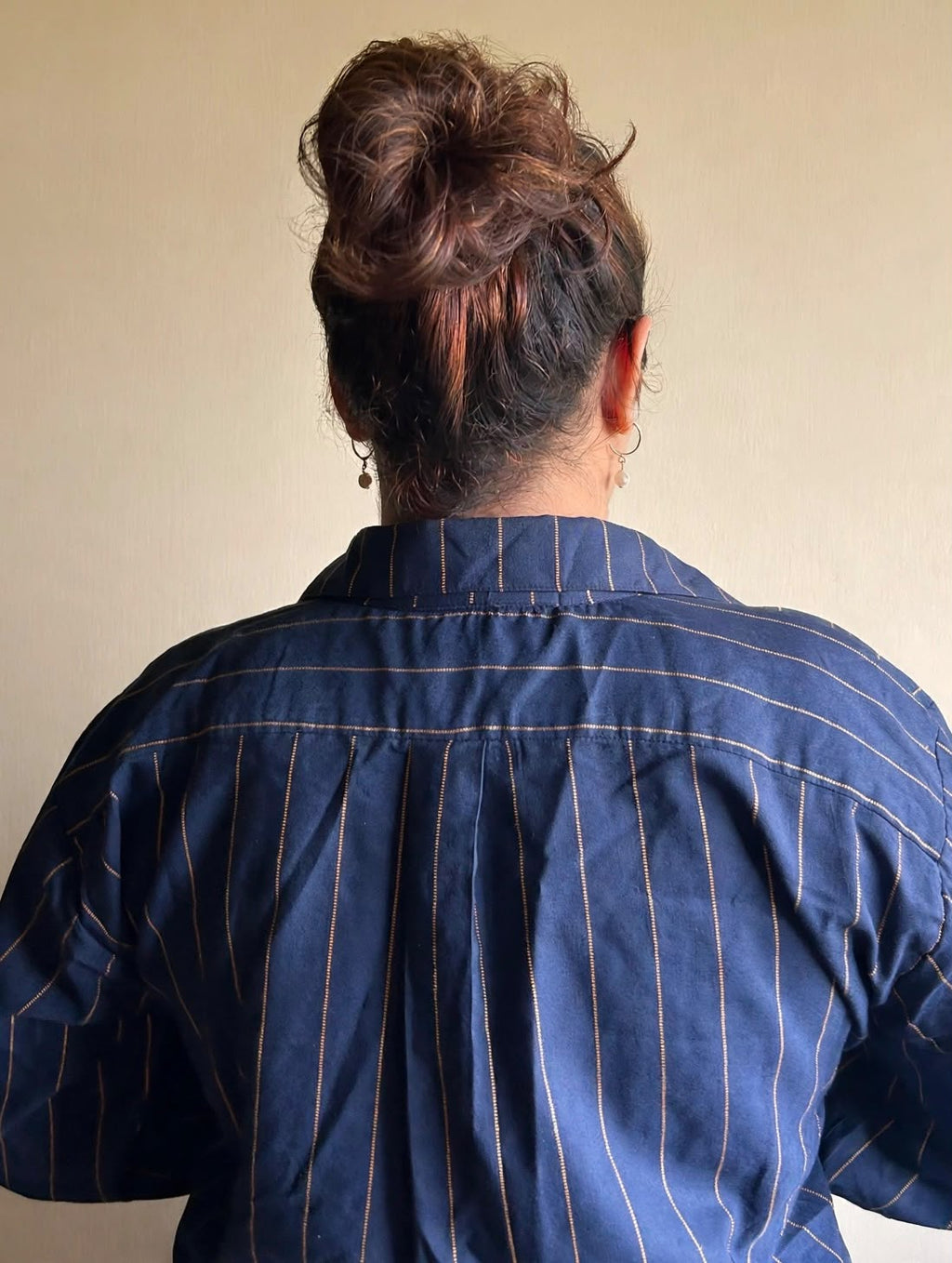 Blue Oversized Shirt