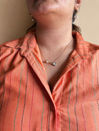 Orange Oversized Shirt