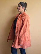 Orange Oversized Shirt
