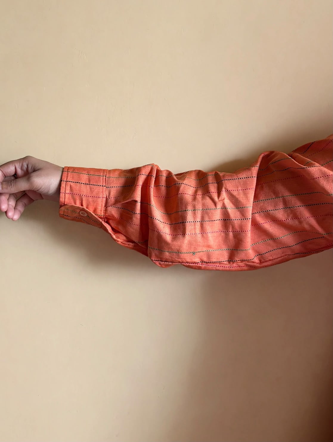 Orange Oversized Shirt